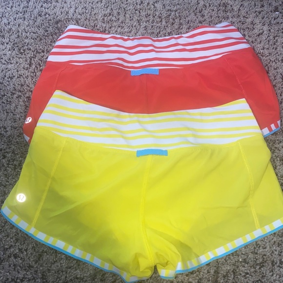 BUNDLE: Lululemon Run Racer Shorts EUC - Picture 4 of 4